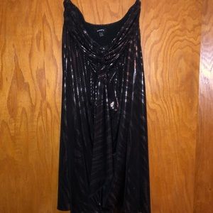 Strapless express flowy dress worn once